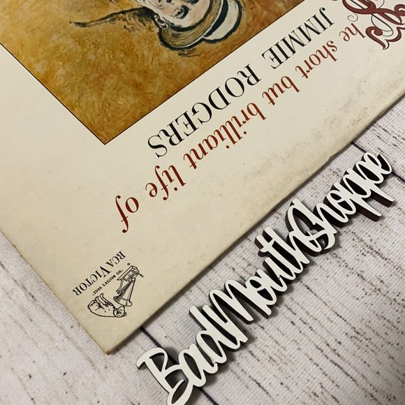 JIMMIE RODGERS Vintage Vinyl Record Folk Album - Picture 4 of 14